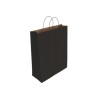 9521-Bismark 329843 bolsa de papel Negro