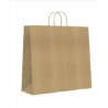 9545-BOLSA PAPEL CON ASAS KRAFT MARRON L 32X14X40 CM BISMARK 329839