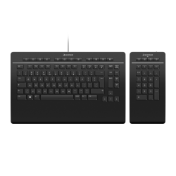 9556-3Dconnexion Keyboard Pro with Numpad teclado USB Negro