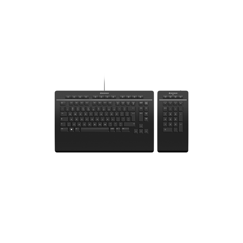 9556-3Dconnexion Keyboard Pro with Numpad teclado USB Negro 9556-3Dconnexion Keyboard Pro with Numpad teclado USB Negro
