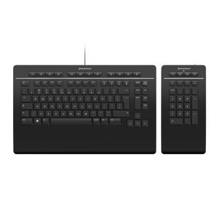 9556-3Dconnexion Keyboard Pro with Numpad teclado USB Negro