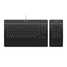 9556-3Dconnexion Keyboard Pro with Numpad teclado USB Negro