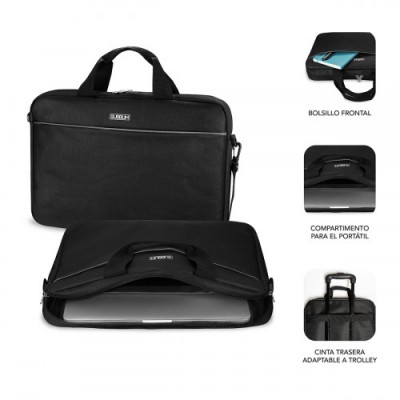 SUBBLIM Maletin con Raton Select Pack Wired Mouse USB Laptop bag 156