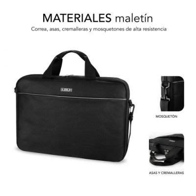 SUBBLIM Maletin con Raton Select Pack Wireless Mouse USB Laptop bag 156