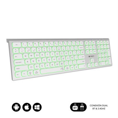 SUBBLIM Teclado Bluetooth 24G Master iluminado Ext P B