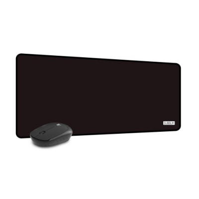 SUBBLIM Alfombrilla con Raton Harmony Pack Mousepad XL Wireless Mouse Black