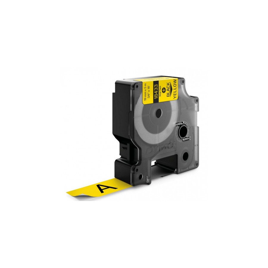 965-CINTA ROTULADORA RHINOPRO VINILO 19MMX5.5M NEGRO/AMARILLO DYMO 18433 965-CINTA ROTULADORA RHINOPRO VINILO 19MMX5.5M NEGRO/AMARILLO DYMO 18433