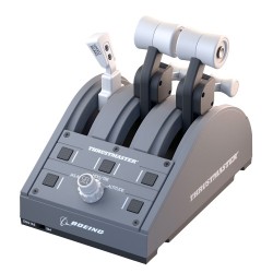 9650-Thrustmaster TCA QUADRANT Boeing X Box Series et PC double manette des gaz - Att Gris USB Palanca de mando PC, Xbox