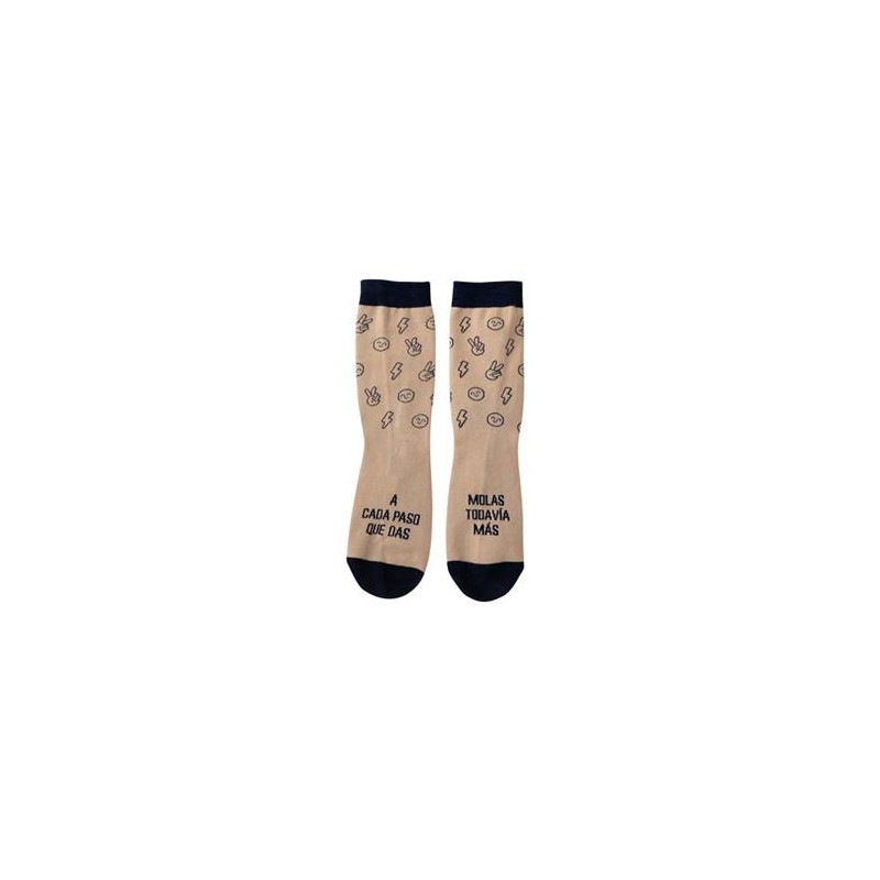 9665-CALCETINES TALLA UNICA -A CADA PASO QUE DAS, MOLAS TODAVIA MAS MR.WONDERFUL WOA11124ES 9665-CALCETINES TALLA UNICA -A CADA PASO QUE DAS, MOLAS TODAVIA MAS MR.WONDERFUL WOA11124ES