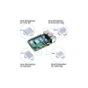 9730-RASPBERRY DISIPADOR, PACK COMPATIBLE PI 4