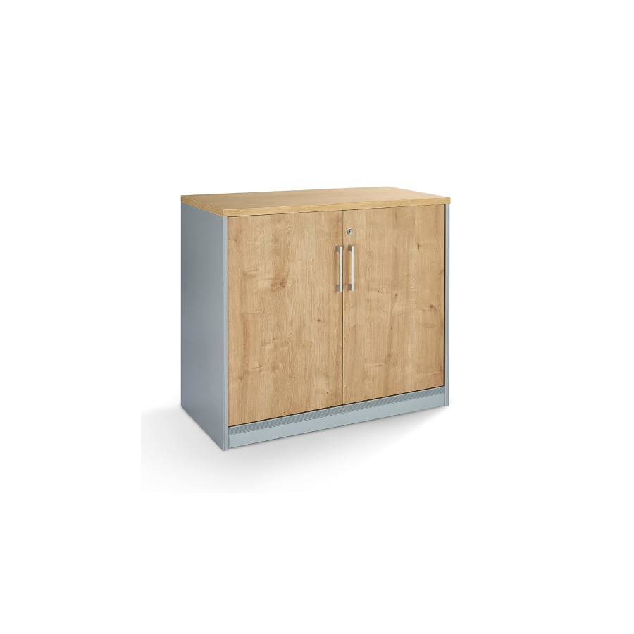 9758-ARMARIO BAJO CON PUERTAS 78x90x45 ESTRUCTURA ALUMINIO/PUERTAS ROBLE ROCADA 1005AB08V24 9758-ARMARIO BAJO CON PUERTAS 78x90x45 ESTRUCTURA ALUMINIO/PUERTAS ROBLE ROCADA 1005AB08V24
