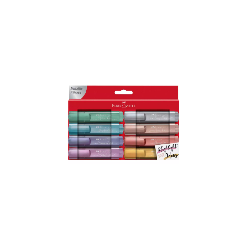9782-PACK 8 MARCADORES TEXTLINER 1546 FABER CASTELL 154689 9782-PACK 8 MARCADORES TEXTLINER 1546 FABER CASTELL 154689