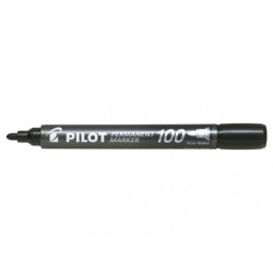 9784-MARCADOR PERMANENTE PUNTA CONICA SCA-100 NEGRO PILOT SCA-100-B