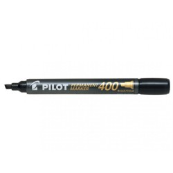 9787-MARCADOR PERMANENTE PUNTA BISELADA SCA-400 NEGRO PILOT SCA-400-B