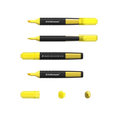 9801-MARCADOR FLUORESCENTE LIQUID H-30 AMARILLO ERICHKRAUSE  47973