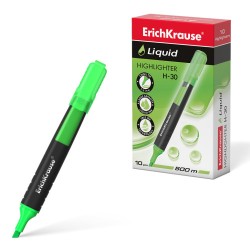 9802-MARCADOR FLUORESCENTE LIQUID H-30 VERDE ERICHKRAUSE 47974