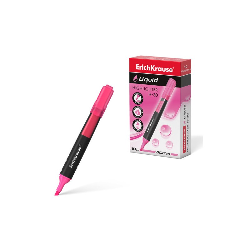 9804-MARCADOR FLUORESCENTE LIQUID H-30 ROSA ERICHKRAUSE 47975 9804-MARCADOR FLUORESCENTE LIQUID H-30 ROSA ERICHKRAUSE 47975