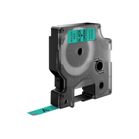 985-CINTA ROTULADORA D1 9MMX7M NEGRO/VERDE DYMO S0720740