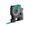 985-CINTA ROTULADORA D1 9MMX7M NEGRO/VERDE DYMO S0720740