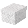 9907-PACK 3 CAJAS BLANCAS 255X200X150MM ESSELTE 628280