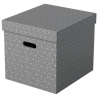 9921-PACK 3 CAJAS GRISES 365X320X315MM ESSELTE 628289