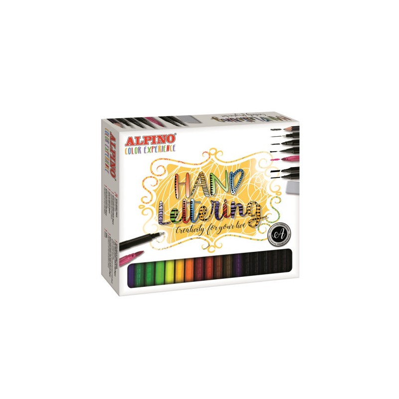 9933-SET ROTULADORES HAND LETTERING COLOR EXPERIENCE ALPINO AR000701 9933-SET ROTULADORES HAND LETTERING COLOR EXPERIENCE ALPINO AR000701