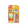 9946-CAJA 6 ROTULADORES VALOROUS MARKER CARIOCA BABY 42813