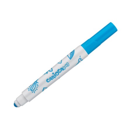 9949-CAJA 12 ROTULADORES VALOROUS MARKER CARIOCA BABY 42814