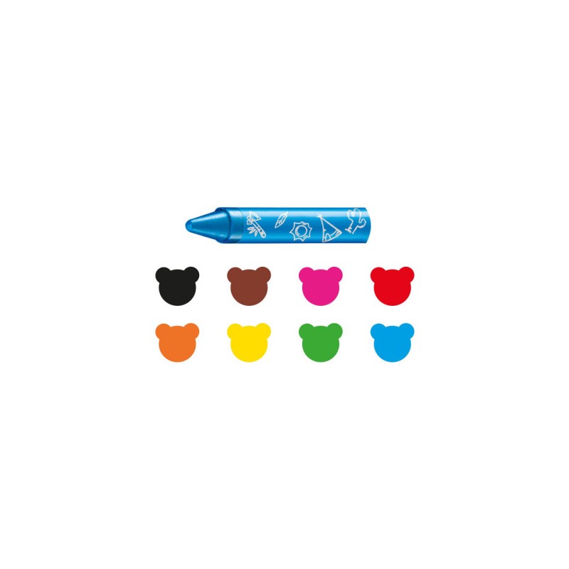 9954-CAJA 8 CERAS CARIOCA BABY CARIOCA 42892 9954-CAJA 8 CERAS CARIOCA BABY CARIOCA 42892