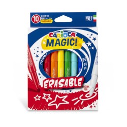 9961-CAJA 10 ROTULADORES MAGICOS BORRABLES CARIOCA 43182