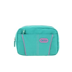 9971-ESTUCHE MODELO EATFIT DOS BOLSILLOS VERDE/GOMAS ROSAS TOTTO AC52KLA002-1710Z-V2P