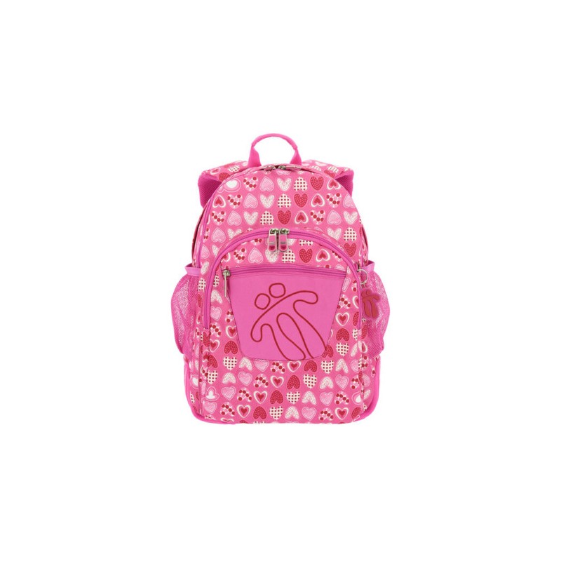 9977-MOCHILA CRAYOLES REFUERZO CAUCHO+BOLSILLOS ROSA/CORAZONES TOTTO MA04ECO029-1710N-1I3 9977-MOCHILA CRAYOLES REFUERZO CAUCHO+BOLSILLOS ROSA/CORAZONES TOTTO MA04ECO029-1710N-1I3