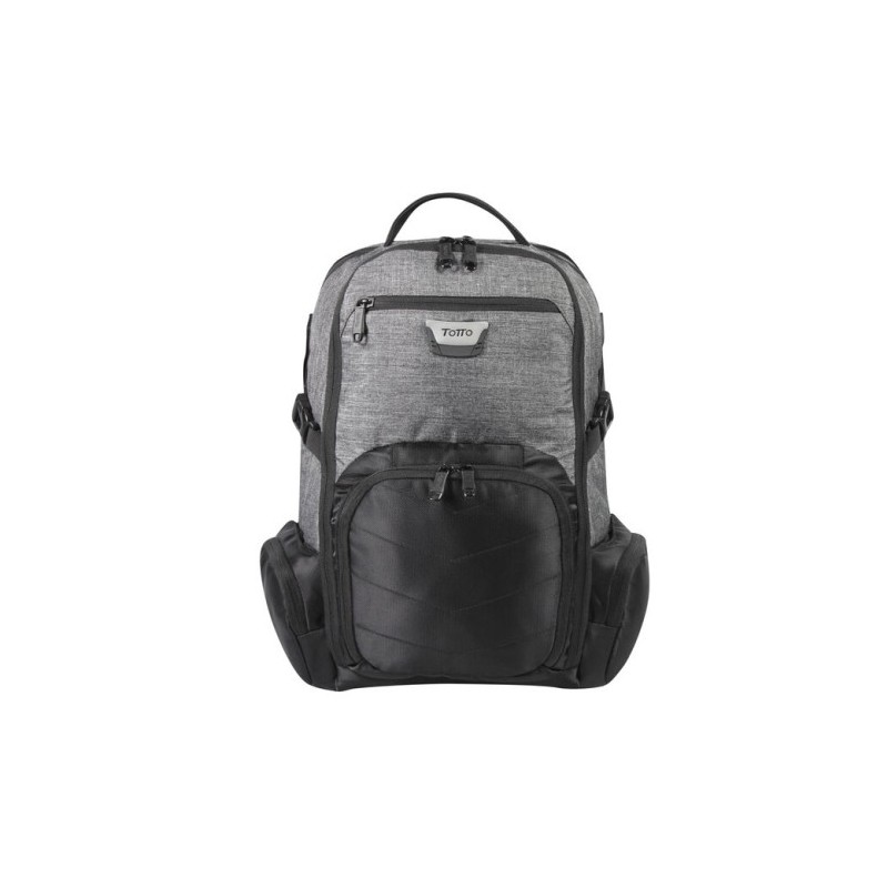 9979-MOCHILA HYBRID TABLET Y PC 15´´ 4 CREMALLERAS GRIS/NEGRO TOTTO MA04IND588-1620G-GN0